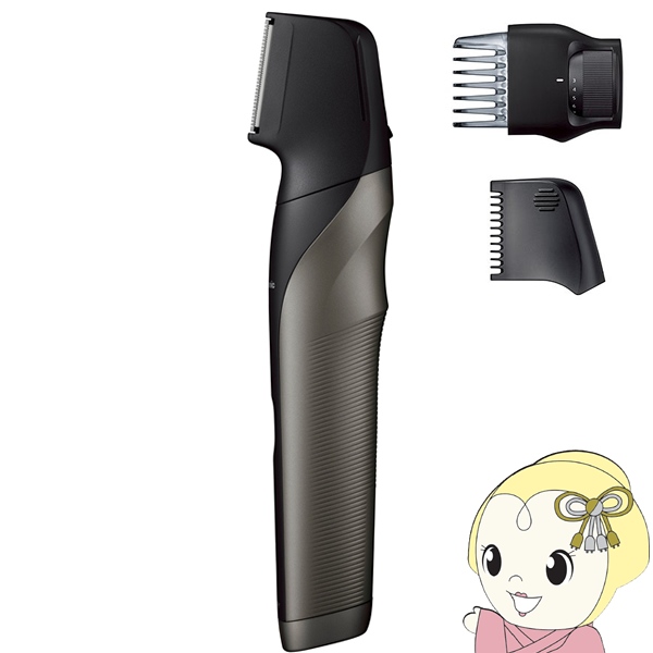 パナソニック Panasonic ボディトリマー ダークシルバー ER-GK83