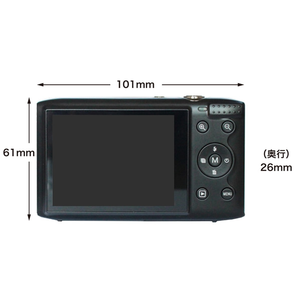 デジタルカメラ CALSモード・Wi-Fi機能搭載 光学ズーム3倍デジタルカメラ TT-OD1200_7