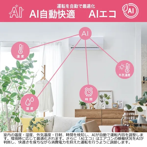 エアコン ハイアール 2025年 huu フー MXシリーズ ホワイト JAA-MX255A-W 8畳用 単相100V フィルター自動お掃除機能付き_6
