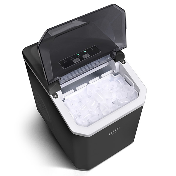 製氷機 VERSOS ベルソス 高速製氷機 アイスメーカー 自動製氷機 ブラック VS-ICE012_1