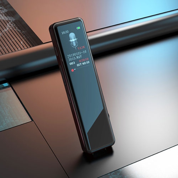キヨラカ カラー画面の 「未来ボイスレコーダー」 YD-I01 カラー液晶 小型 充電式 予約録音 イヤホン付き_1