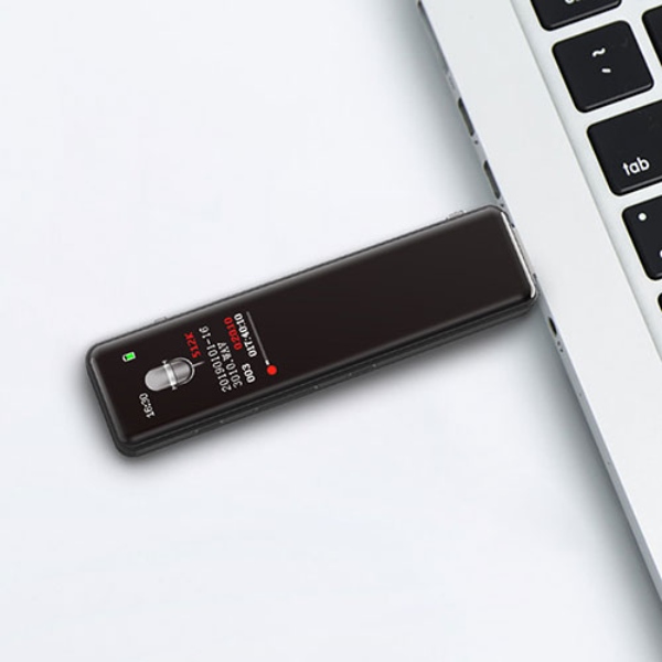 キヨラカ カラー画面の 「未来ボイスレコーダー」 YD-I01 カラー液晶 小型 充電式 予約録音 イヤホン付き_2