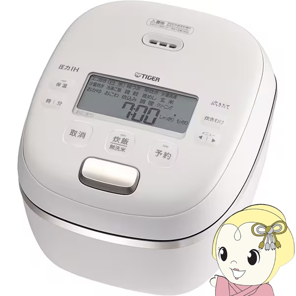予約]炊飯器 タイガー TIGER 5.5合炊き 圧力IHジャー炊飯器 炊きたて ご泡