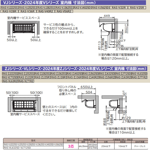 エアコン 標準工事費込 日立 白くまくん ステンレス・クリーン VJ 