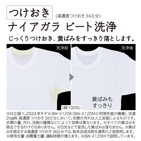 全自動洗濯機 【京都は標準設置込み】 日立 HITACHI 10.0kg ホワイト BW-X100M-W