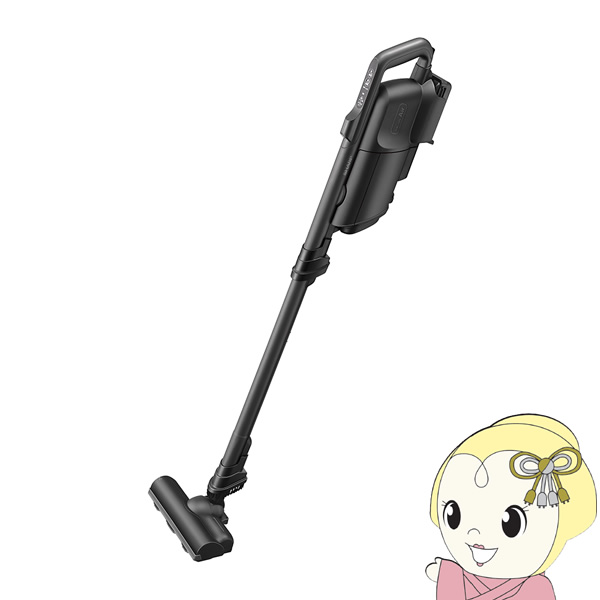 掃除機 SHARP シャープ 紙パック式スティッククリーナー RACTIVE Air 充電式 自走式パワーブラシ ブラック EC-KR3-B