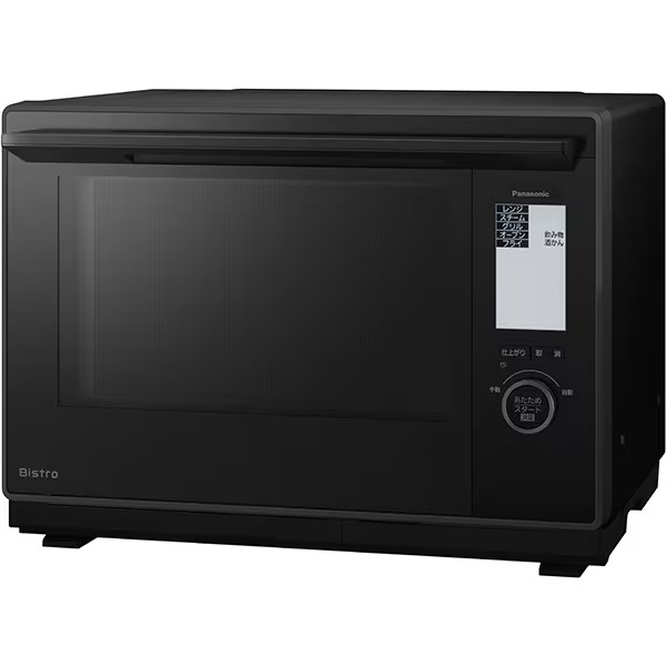 在庫あり　スチームオーブンレンジ パナソニック Panasonic ビストロ Bistro 2段調理タイプ 30L ブラック NE-BS9D-K_1