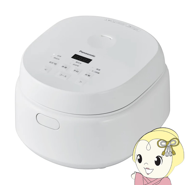 炊飯器 Panasonic パナソニック マイコン炊飯ジャー 5.5合炊き ホワイト SR-A110D-W