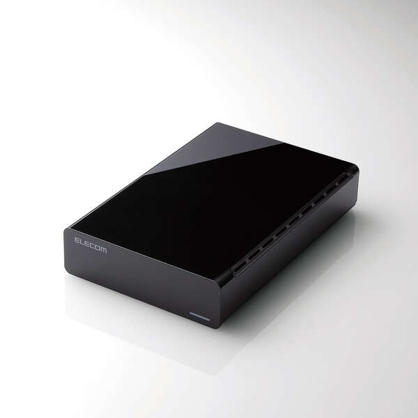 エレコム ELECOM TV向け 外付け ハードディスク 4TB ELD-HTV040UBK ブラック 外付けHDD USB3.2(Gen1) 4.0TB_2