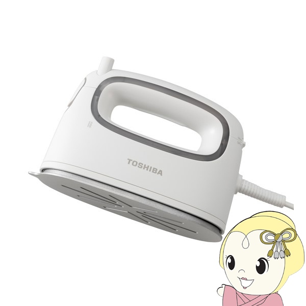 コード付き衣類スチーマー 東芝 TOSHIBA La・Coo S TAS-MV8（W） シルキーホワイト TAS-MV8-W アイロンとしても使える