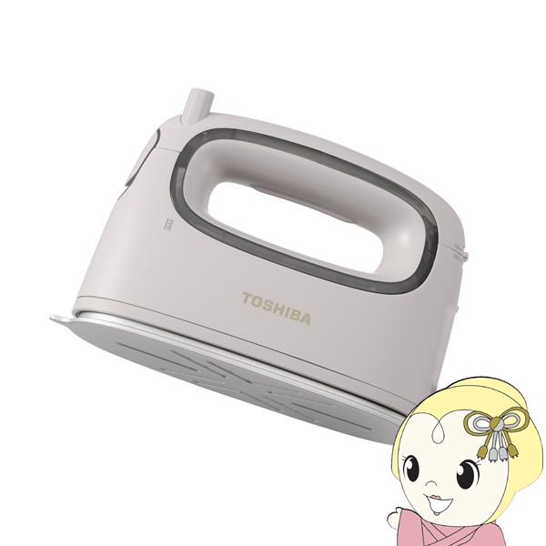 コードレス衣類スチーマー 東芝 TOSHIBA La・Coo S TAS-MX8（H） モーヴグレージュ TAS-MX8-H アイロンとしても使える