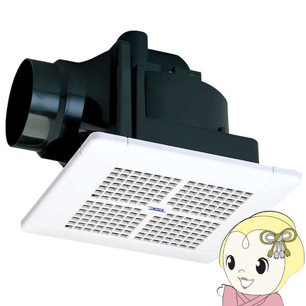 高須産業 天井用換気扇 TK-180NS シロッコファン 格子パネル 24時間換気／局所換気兼用 開口寸法175mm角 パイプ径φ100 TK-100VN後継機種