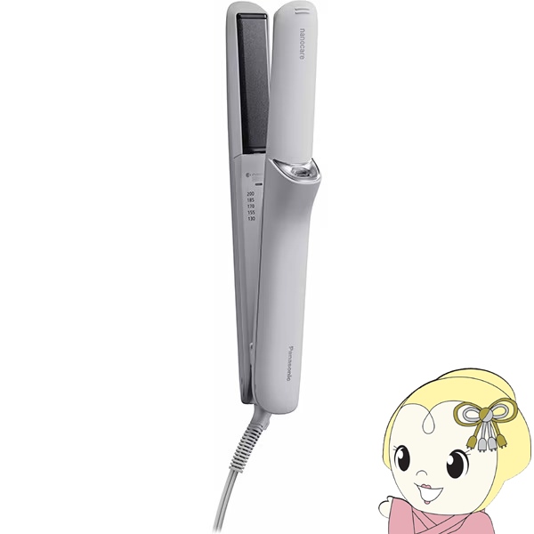 在庫あり　ストレートアイロン Panasonic パナソニック ナノケア ミストグレー EH-HN50-H