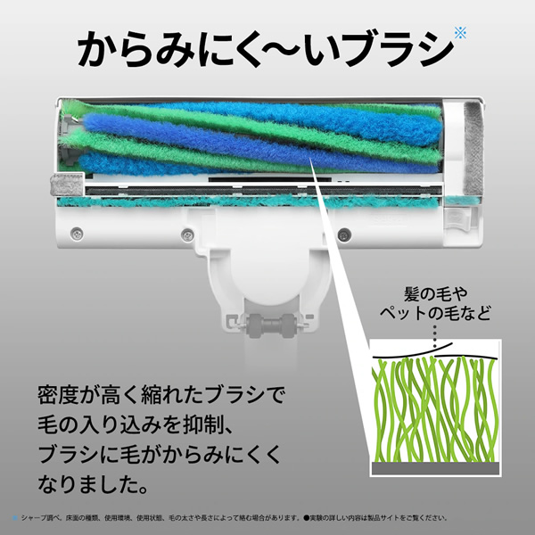 掃除機 SHARP シャープ サイクロン式スティッククリーナー ブラック RACTIVE Air POWER EC-SR11-B_11