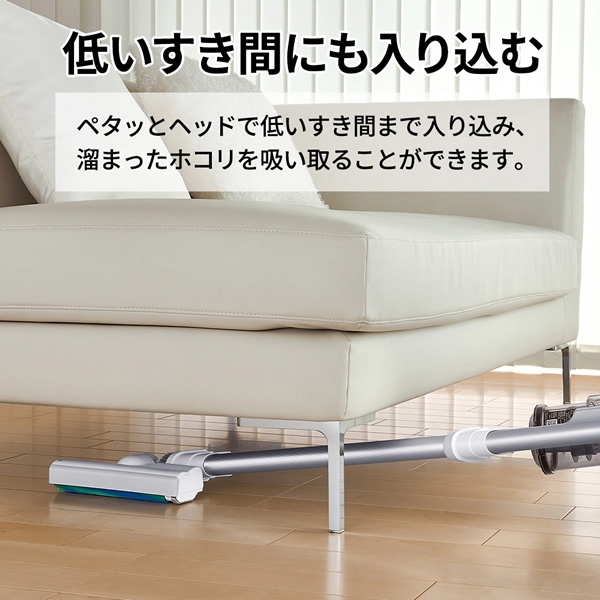 掃除機 SHARP シャープ サイクロン式スティッククリーナー ホワイト RACTIVE Air POWER EC-SR11-W_13