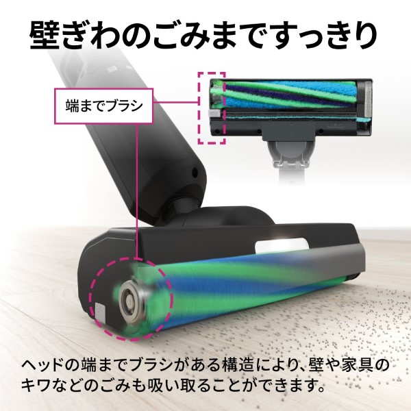 掃除機 SHARP シャープ コードレススティック掃除機 ステーションタイプ グレー系 RACTIVE Air STATION EC-XR2-H_13