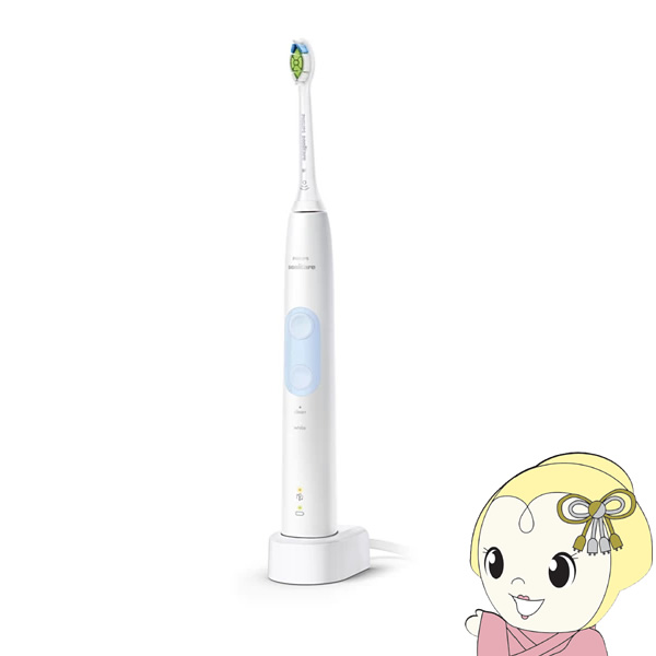 歯ブラシ PHILIPS フィリップス ソニッケアー プロテクトクリーン HX6839/30 電動歯ブラシ 充電式 音波水流式 ホワイトライトブルー