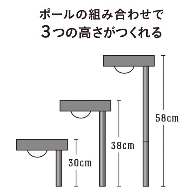 ひかりノベーション SUNCHARGE サンチャージ 花のひかり 2個セット 置くだけ 太陽光 花壇 LGS-LH02P_5