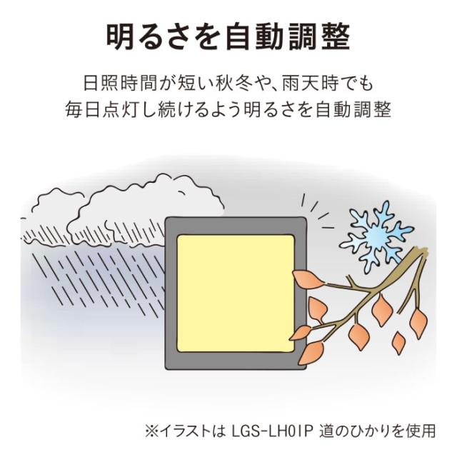 ひかりノベーション SUNCHARGE サンチャージ 花のひかり 2個セット 置くだけ 太陽光 花壇 LGS-LH02P_8