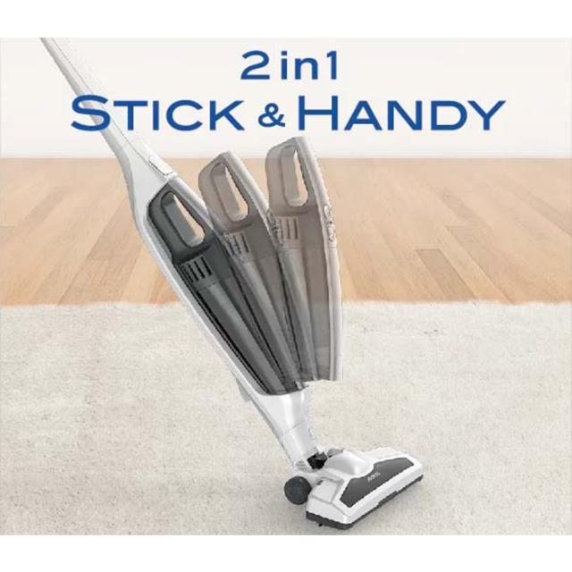 AQUA アクア 掃除機 コードレススティッククリーナー サイクロン式 2.5kg ホワイト AQC-ZX1A-W