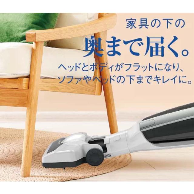 AQUA アクア 掃除機 コードレススティッククリーナー サイクロン式 2.5kg ホワイト AQC-ZX1A-W