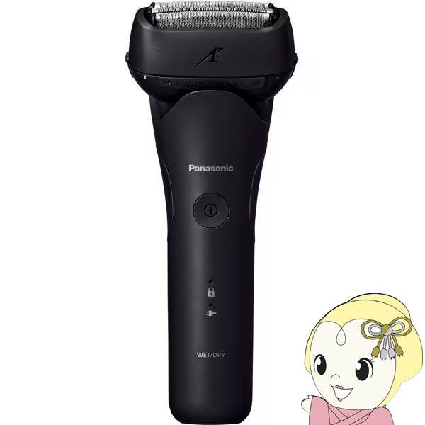 在庫あり　メンズシェーバー Panasonic パナソニック LAMDASH3 ラムダッシュ3 3枚刃 ブラック お風呂でも剃れる 充電式 ES-L321W-K