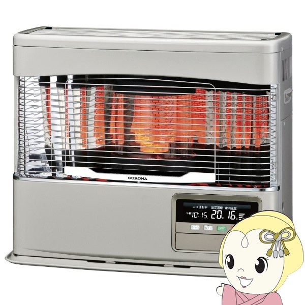 [予約]コロナ FF式輻射石油ストーブ FF-6825PK-N シャインゴールド PKシリーズ FF式輻射（ラウンドタイプ） 木造18畳 コンクリート28畳