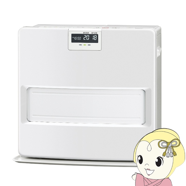 コロナ 石油ファンヒーター FH-VX5725BY-W VXシリーズ 木造15畳/鉄筋20畳 ホワイト 省エネ おしゃれ 石油ストーブ