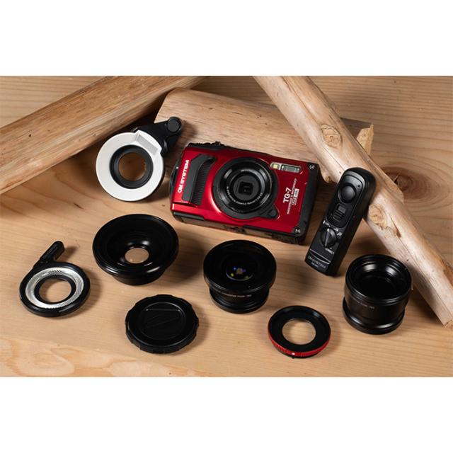 OM SYSTEM TG-7 レッド コンパクトデジタルカメラ OM SYSTEM