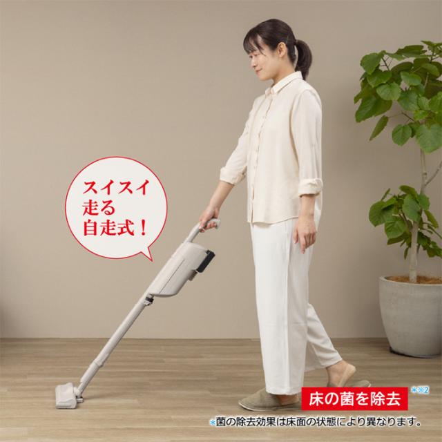 東芝 掃除機 コードレススティッククリーナー 紙パック式 TORNEO cordless トルネオ コードレス VC-CLP54-C シフォンベージュ_4