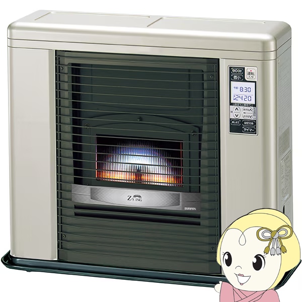 【メーカー直送】 石油ストーブFF式 ふく射 ゼータス イング FFR-703SX E SB 長府製作所 サンポット シェルブロンド