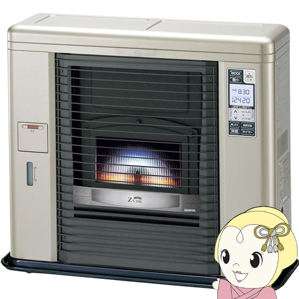 【メーカー直送】 石油ストーブ FF式 ふく射 ゼータス イング 床暖房内蔵 UFH-703SX E SB 長府製作所 サンポット シェルブロンド