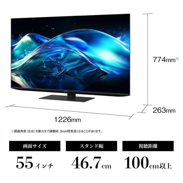 AQUOS 液晶テレビ 55V型 シャープ HN2ライン 高画質 高音質 ネット動画 快適・便利 放送・録画 4T-C55HN2_16