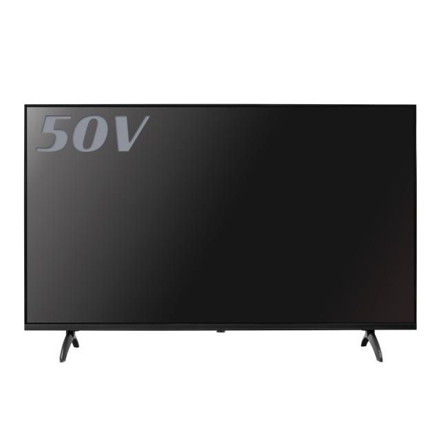 液晶テレビ 50V型 NEXXION ネクシオン BS/110°CS/地上波デジタル 4K対応 FT-NK5060B 音声対応リモコン付き