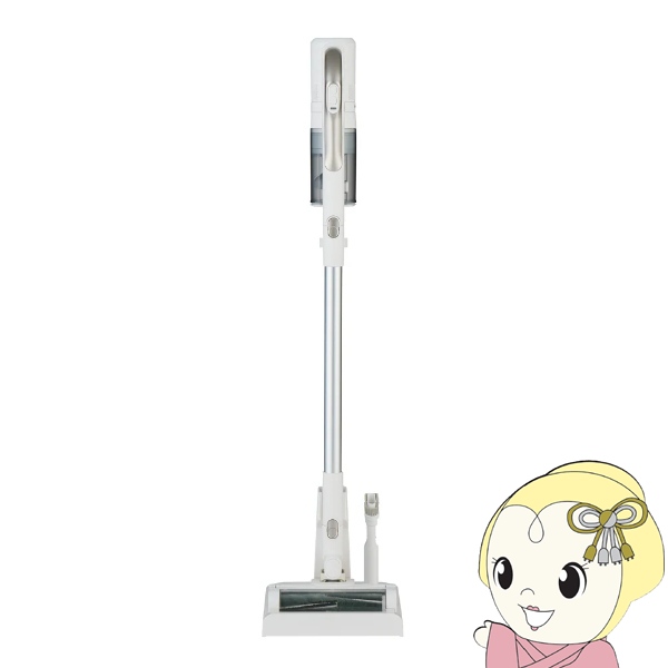 掃除機 ハイアール コードレス式 スティッククリーナー 充電スタンド付き ホワイト JC-H1A-W