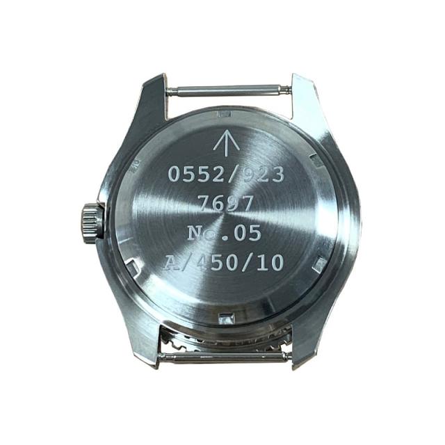 腕時計 NAVAL MILITARY WATCH ナバルウォッチ Automatic ROYAL Military Diver TYPE MIL.-05 A SV/BK 自動巻き NATOベルト_3