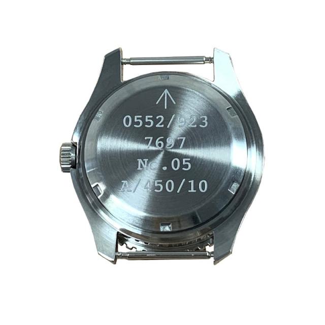腕時計 NAVAL MILITARY WATCH ナバルウォッチ Automatic ROYAL Military Diver TYPE MIL.-05 B SV/BK 自動巻き NATOベルト_3