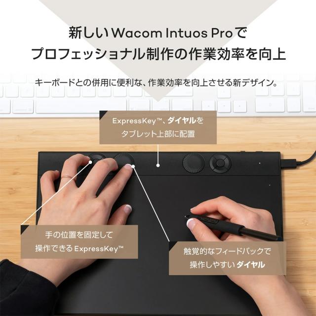ワコム Wacom Intuos Pro small PTK470K0C ペンタブレット ペンタブ