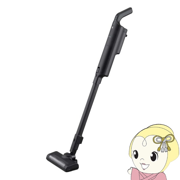 掃除機 アイリスオーヤマ コードレス スティッククリーナー 紙パック式 SBD-200PN-B マットブラック 軽量1.5kg