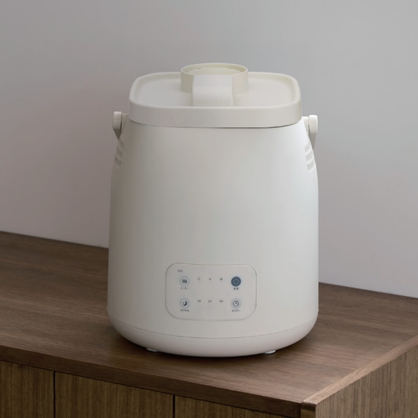 在庫あり 加湿器 スチーム式 ポット形状 ユアサプライムス YUASA 