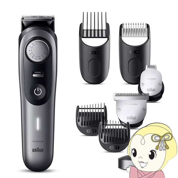 在庫あり　最新AI搭載 ブラウン ヒゲトリマー シリーズ9 BT9420 PROブレード 40段階調節 T字型ヘッド付属 100%防水 お風呂剃りOK 髭剃り 本体