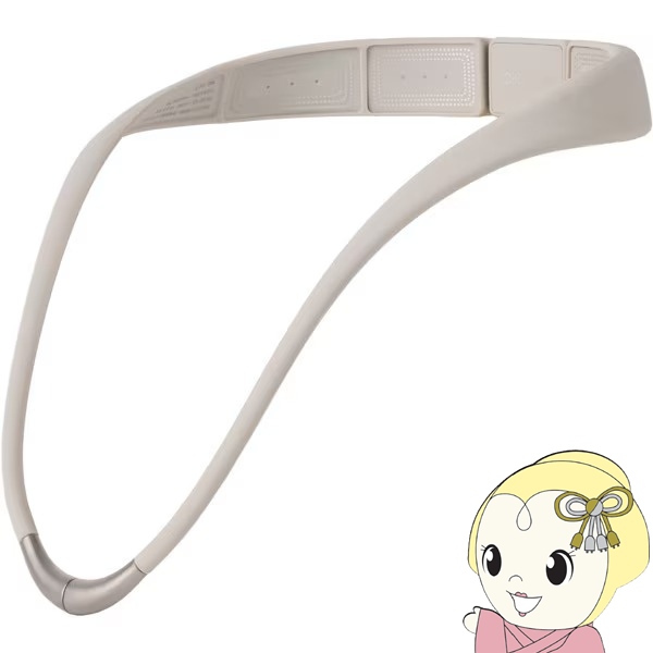 [予約]首 マッサージ器 パナソニック コリコランループ 高周波治療器 グレージュ EW-RA520-H 首こり 僧帽筋 プレゼント 母の日 首にかけるだけ 首