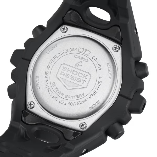 腕時計 G-SHOCK GA-V01 ブラック GA-V01-1AJF メンズ 電池式 アナデジ 樹脂バンド 国内正規品 カシオ_5