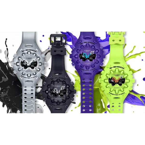 腕時計 G-SHOCK GA-V01 ブラック GA-V01-1AJF メンズ 電池式 アナデジ 樹脂バンド 国内正規品 カシオ_8