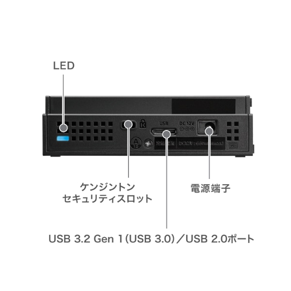 外付けHDD 16TB 大容量 USB3.2 Gen1 テレビ録画 パソコン保存 データ保存 I-O DATA アイ・オー・データ HDCX-UT16P_11