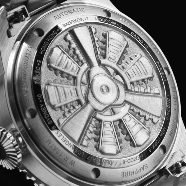 KENTEX ケンテックス スカイマンGMT 自動巻き 腕時計 メンズ  SEIKO製ムーブメント ホライゾンブルー S809M-01_6