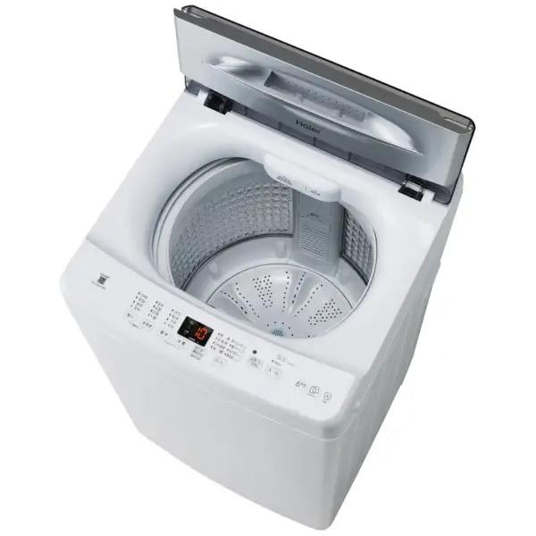 [予約]Haier 全自動洗濯機 ホワイト JW-UD61C white Haier ハイアール 縦型 洗濯6.0kg 槽風乾燥 DDインバーターモーター_2
