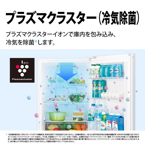[予約 約2-3週間以降]冷蔵庫 【設置込】 シャープ SHARP 230L 幅54.4cm 右開き 2ドア マットホワイト SJ-BD23R-W_5