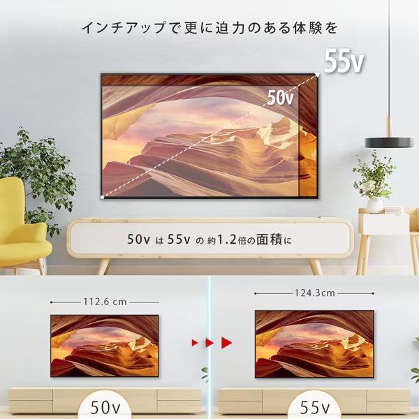 4K液晶テレビ SONY ソニー BRAVIA ブラビア 50V型 4Kチューナー内蔵 GoogleTV機能搭載 YouTube対応 X75WLシリーズ KJ-50X75WL_6