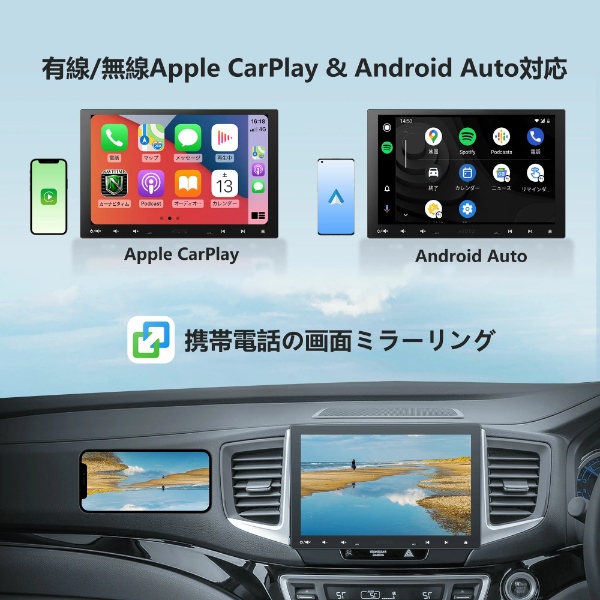 在庫限り　カーナビ ATOTO S8G1104MX 10.1インチ 4G+32G 1DIN ＆2DIN フローティング_5